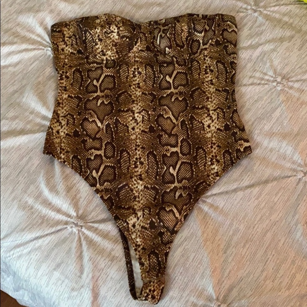 Snakeskin Bodysuit